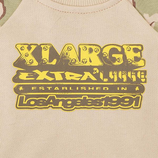 2026新商品 XLARGE(エクストララージ)ラグラントレーナー