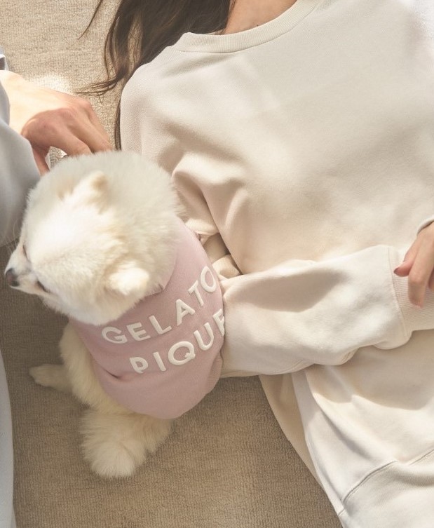 gelato pique（ジェラートピケ）【CAT&DOG】【販路限定商品】【人服】裏毛ロングパンツ｜全3色