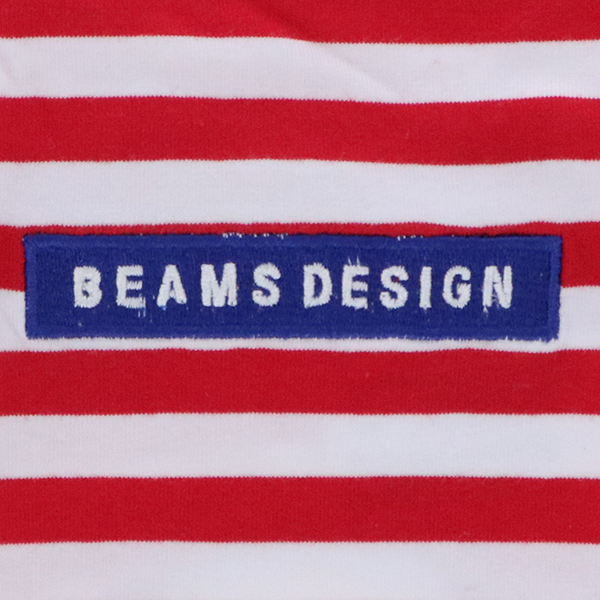 BEAMS DESIGN（ビームス デザイン）スタンダードシャツ ボーダー柄