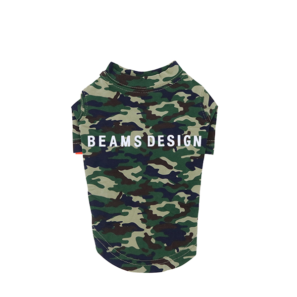 BEAMS DESIGN（ビームス デザイン）スタンダードシャツ カモフラージュ柄